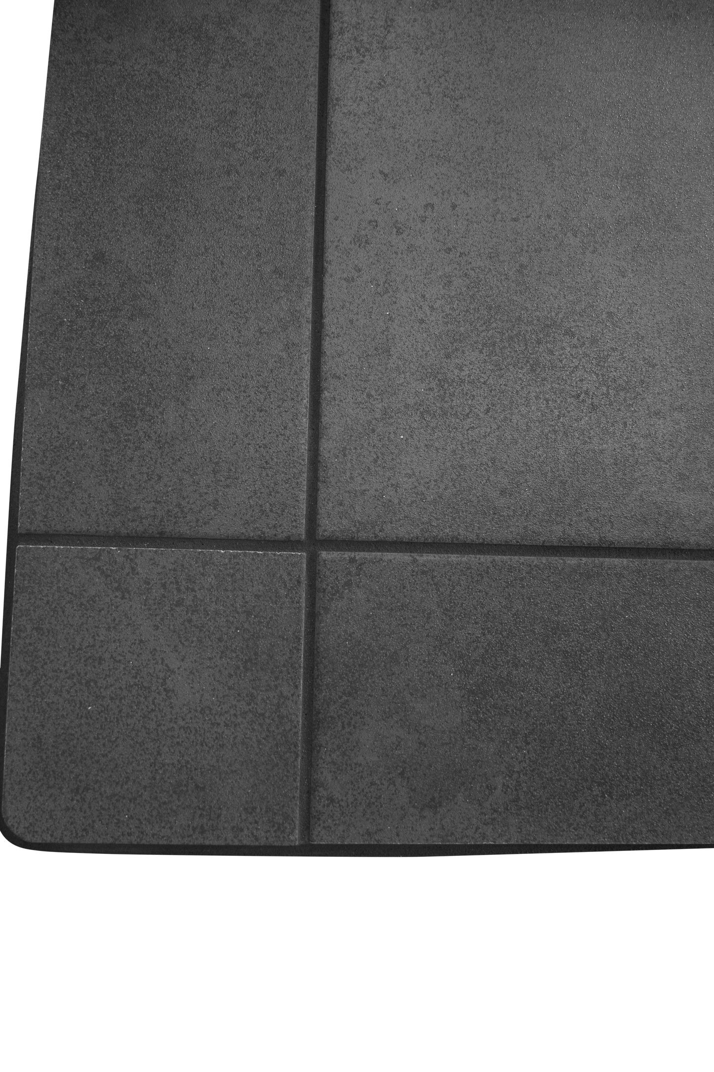 Dominus Heat Flat Wall Hearth Pad in Midnight Black