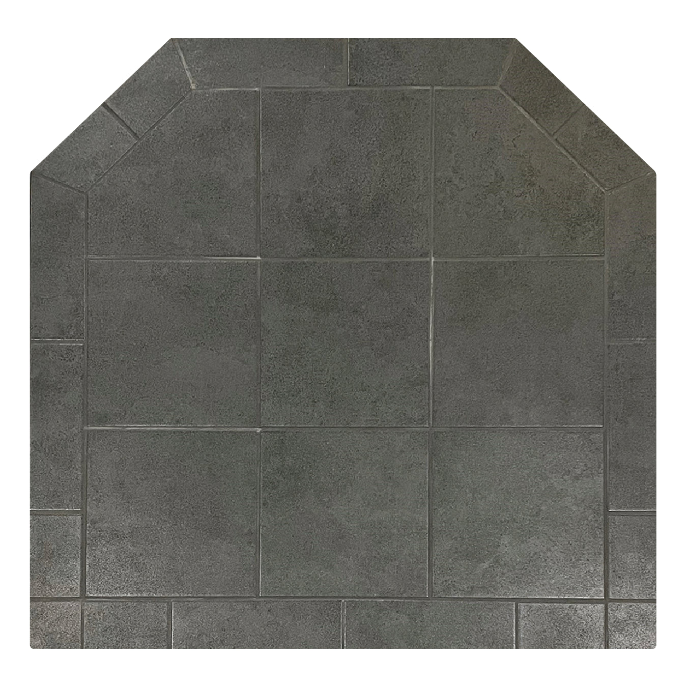 Dominus Heat Flat Wall Hearth Pad - Midnight Black