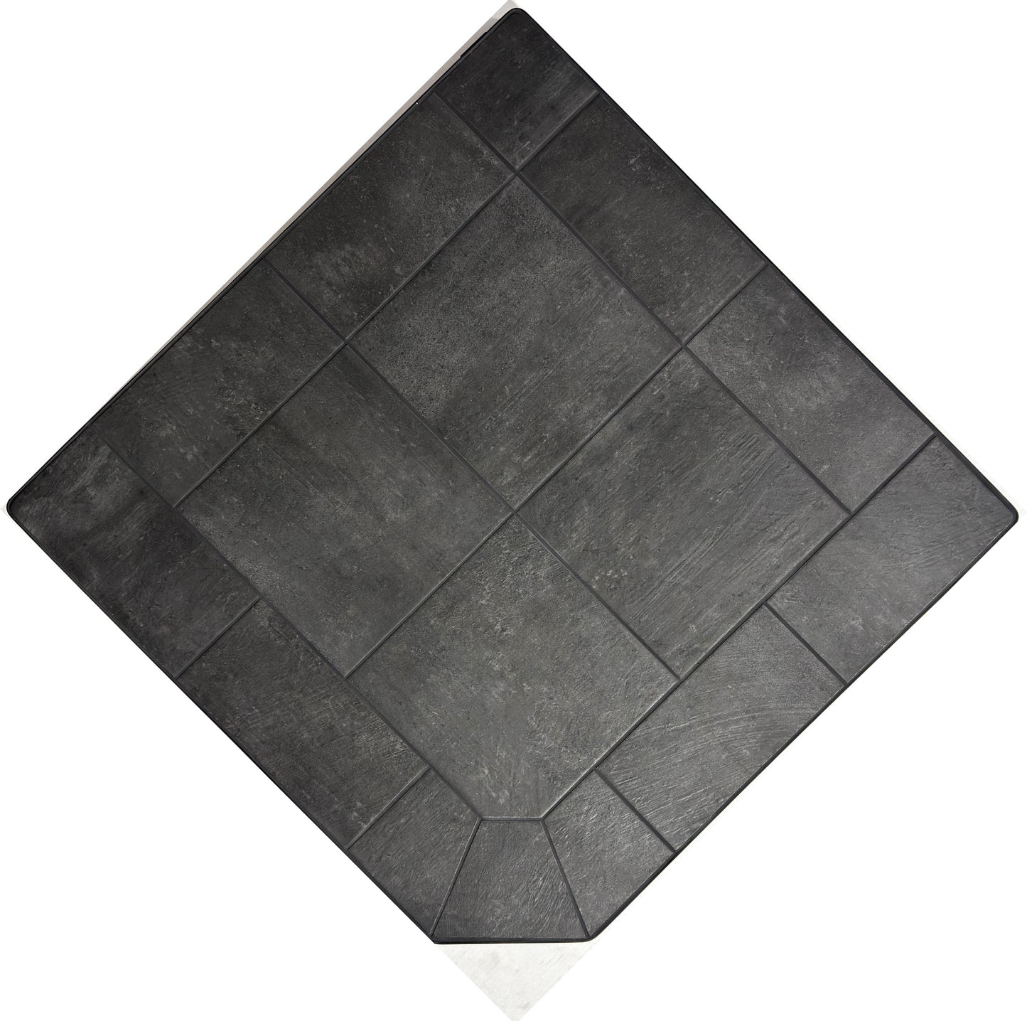 Dominus Heat Corner Hearth Pad - Midnight Black - Dominusheat