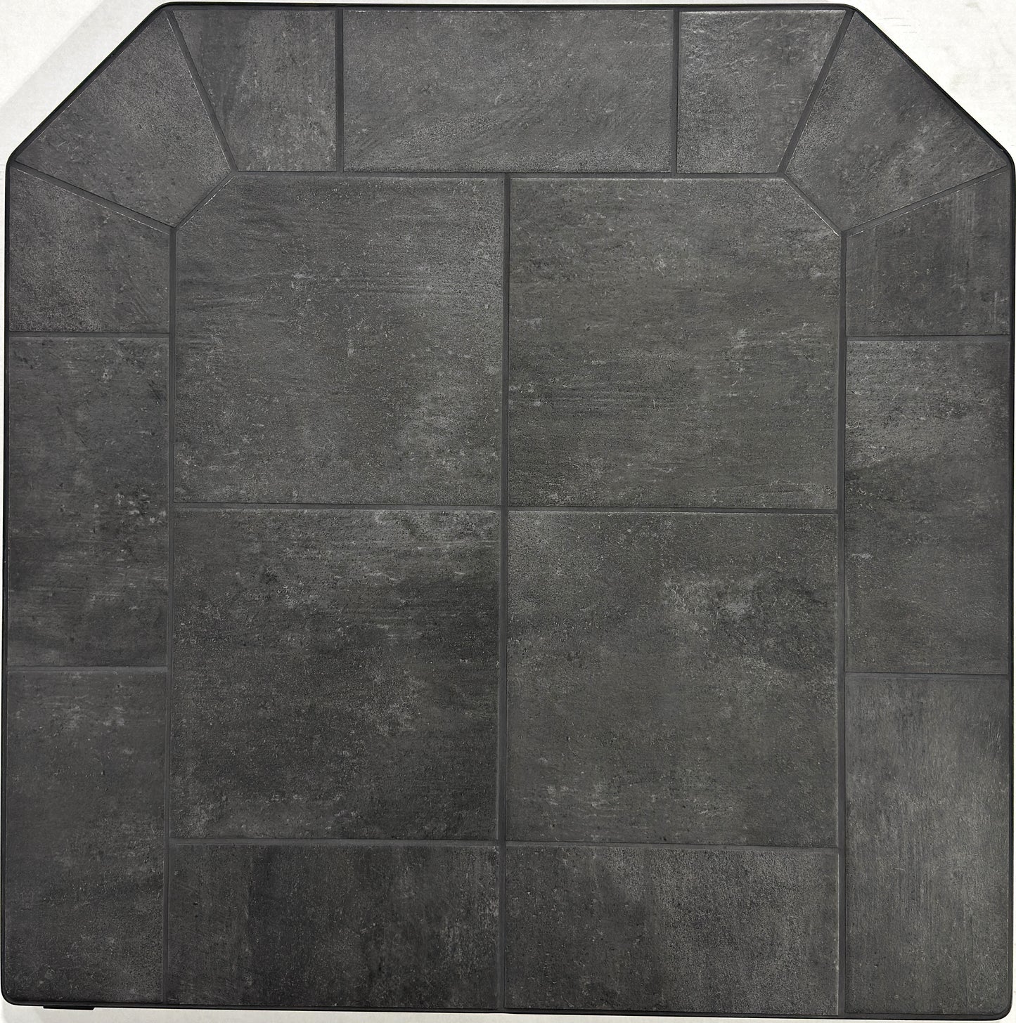 Dominus Heat Flat Wall Hearth Pad - Midnight Black - Dominusheat