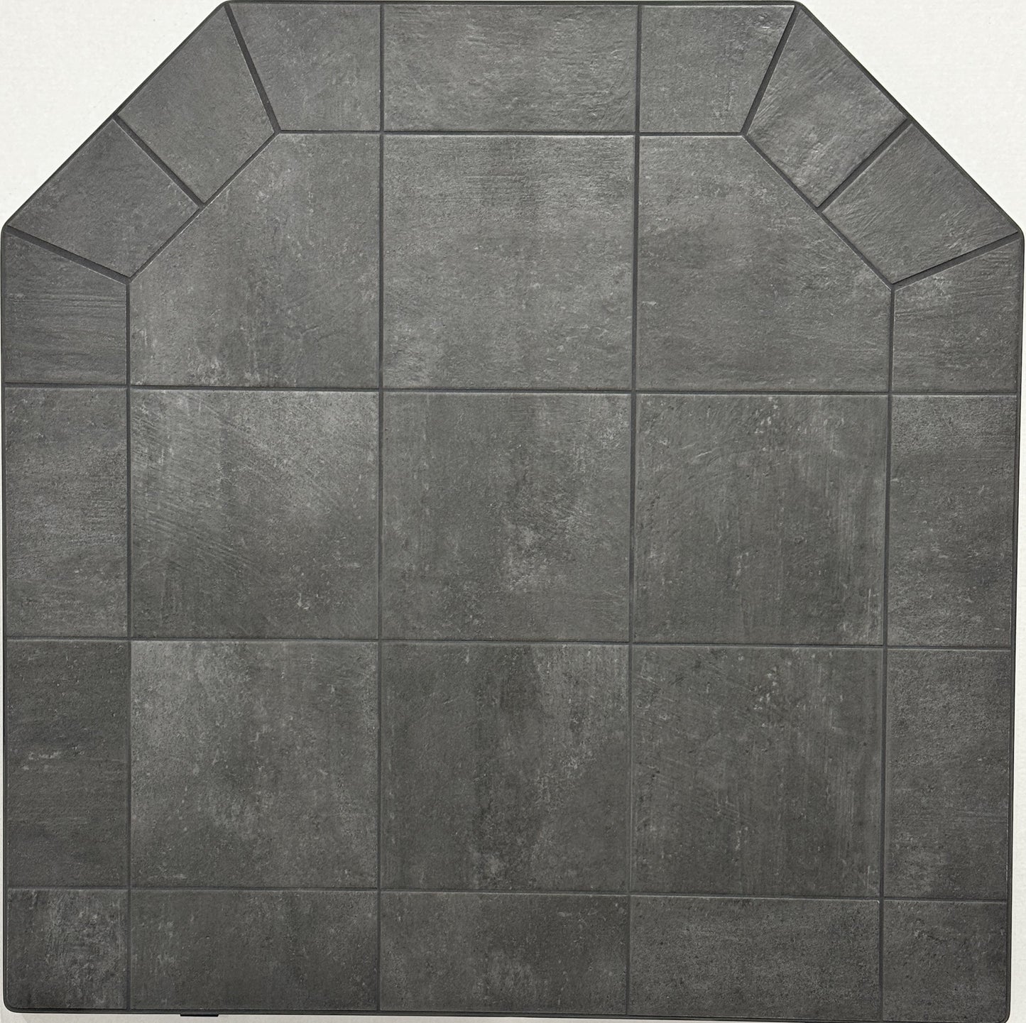 Dominus Heat Flat Wall Hearth Pad - Midnight Black - Dominusheat