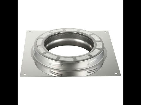 Video for the Anchor Plate for 6" Inner Diameter Chimney Pipe