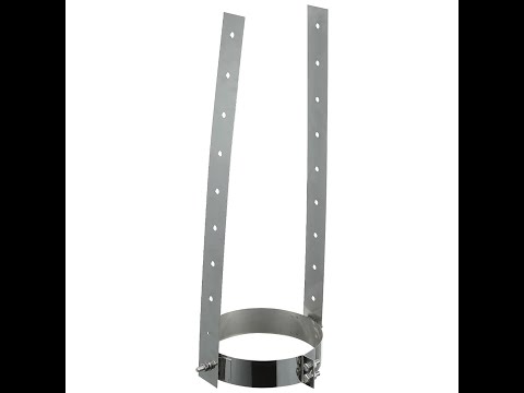 Video of the AllFuel HST elbow strap for the class a chimney pipe