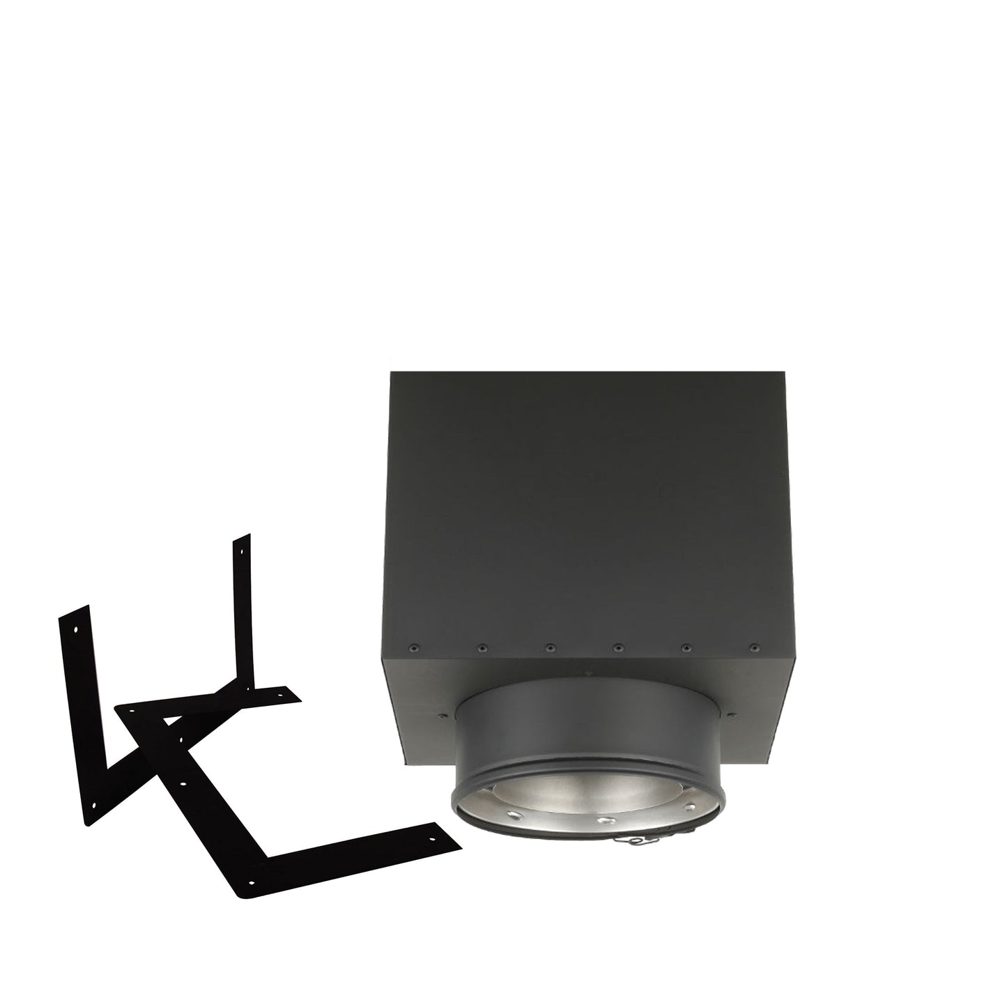 11" Ceiling Support Box for 8" Inner Diameter Chimney Pipe