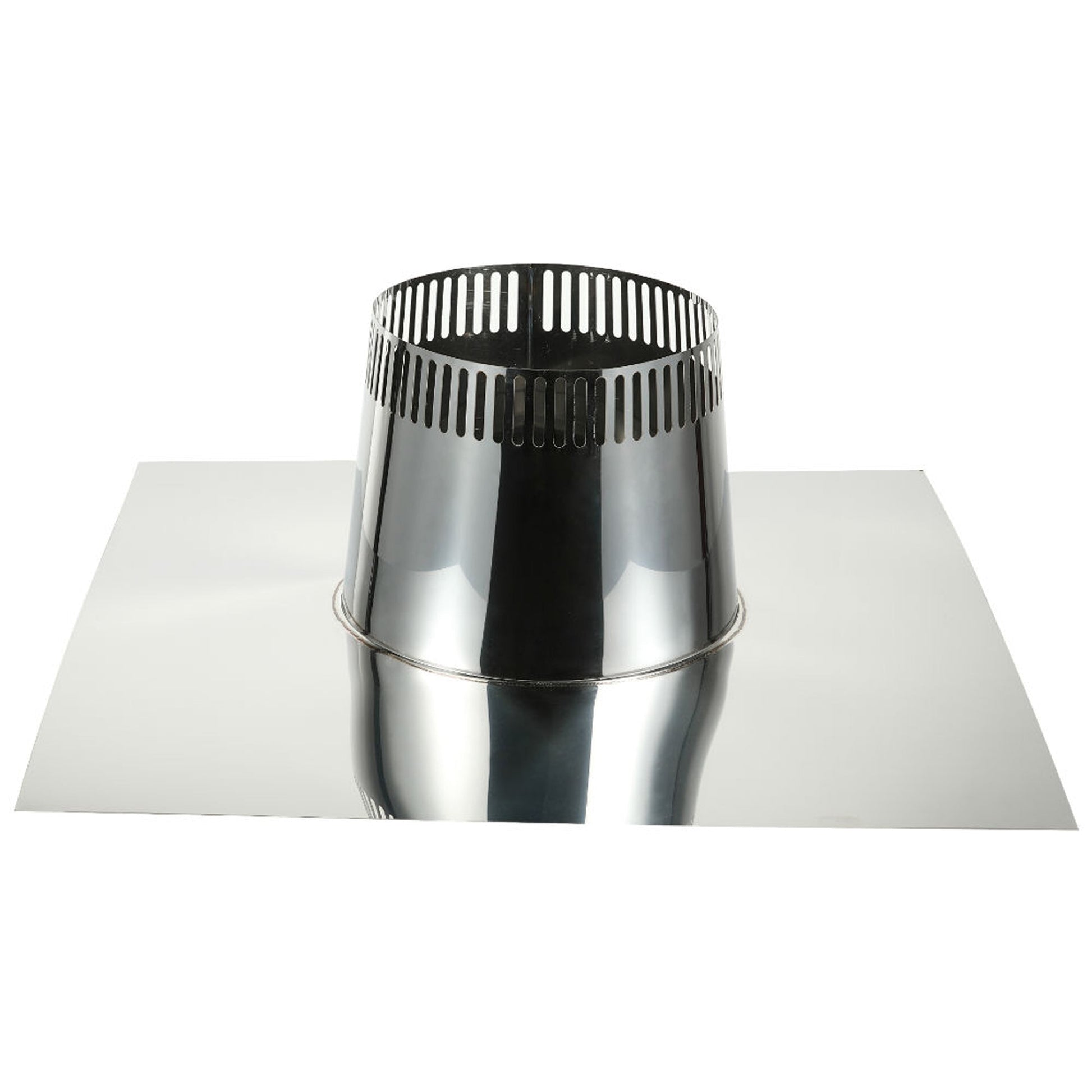 Flat Roof Flashing for 8" Inner Diameter Chimney Pipe