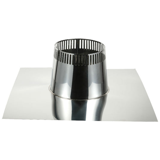 Flat Roof Flashing for 8" Inner Diameter Chimney Pipe
