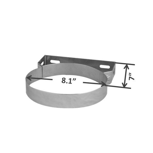 Wall Bracket for 6" Inner Diameter Chimney Pipe