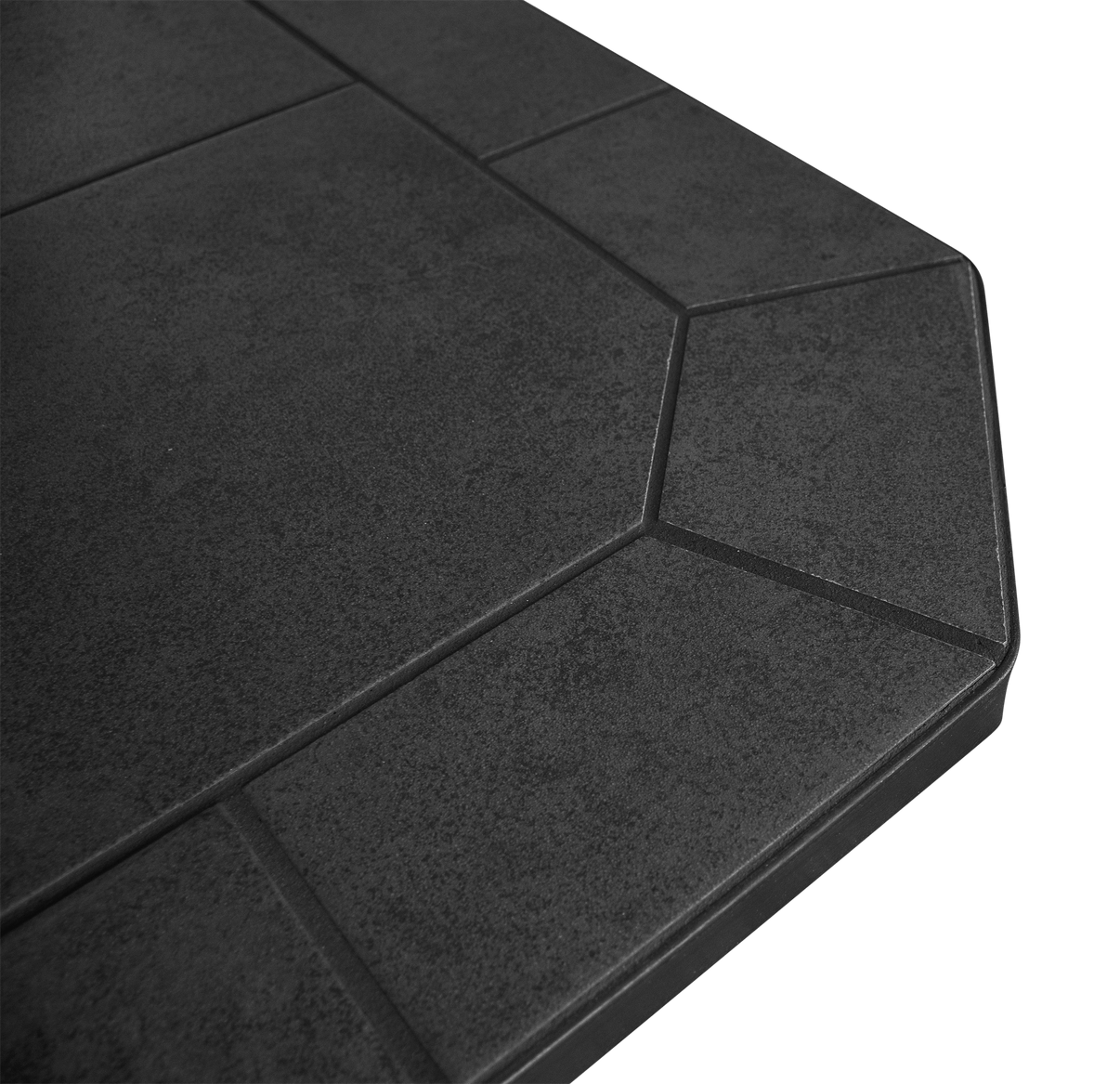 Dominus Heat Corner Hearth Pad - Midnight Black – Dominusheat