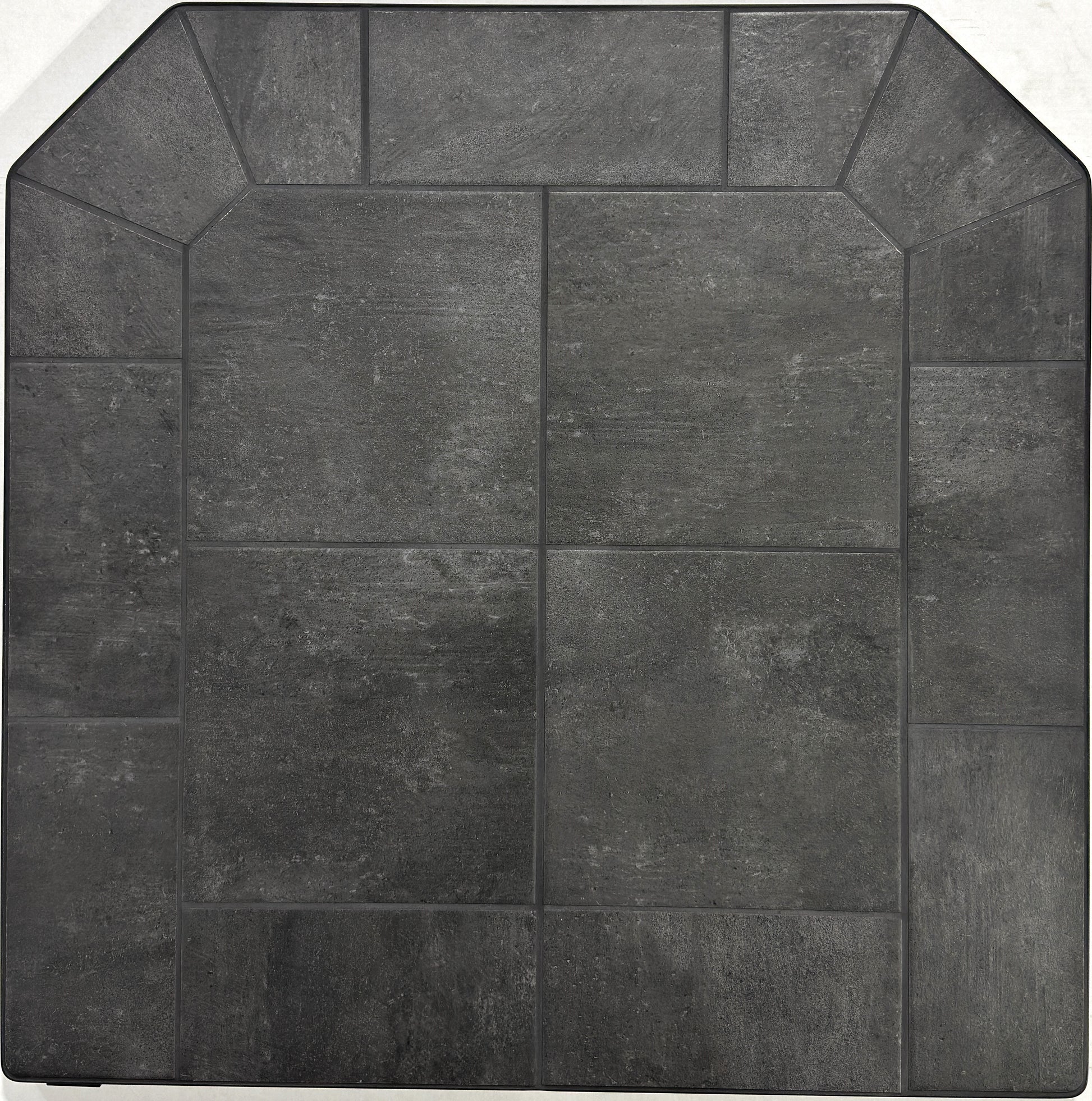 Dominus Heat Flat Wall Hearth Pad - Midnight Black - Dominusheat