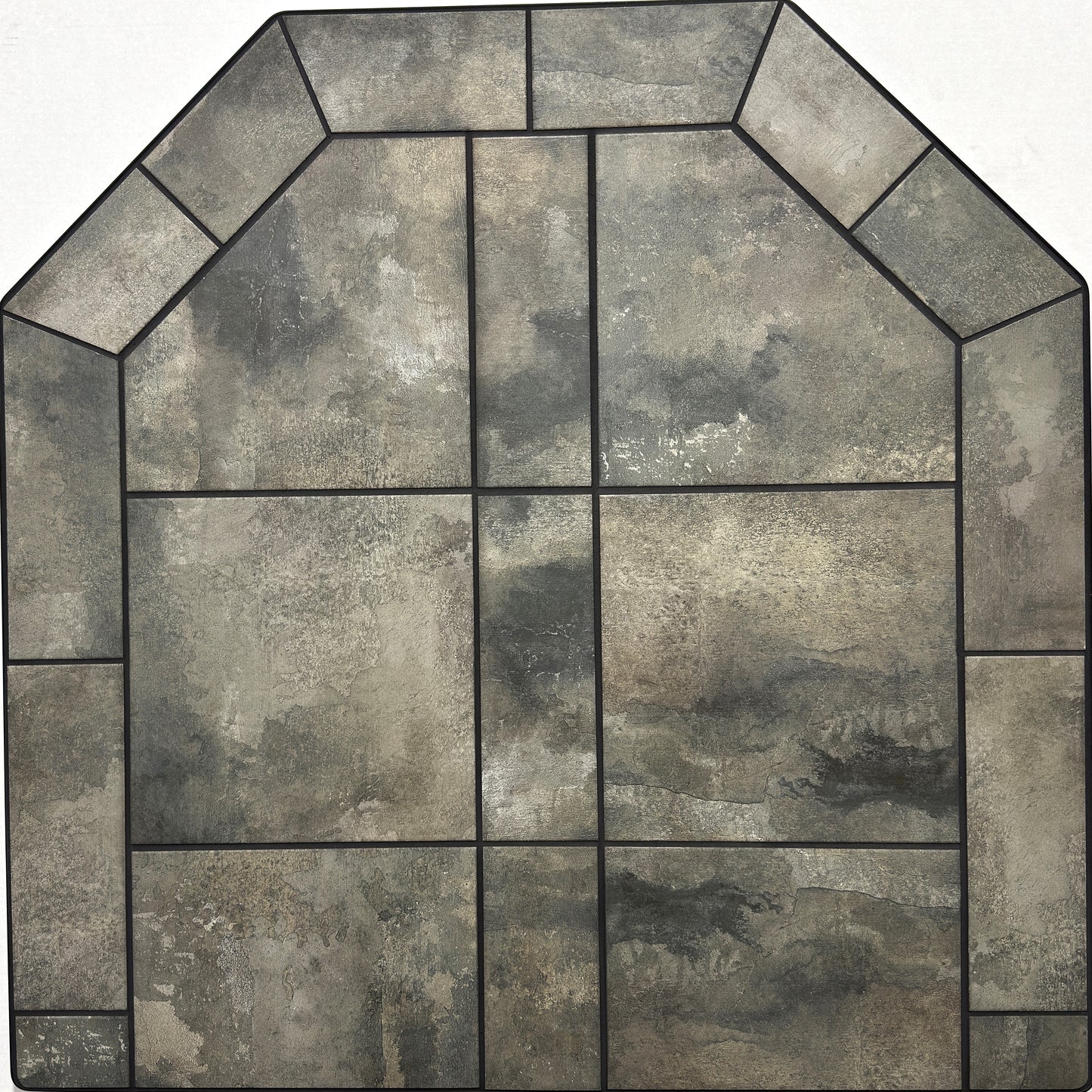 Dominus Heat Flat Wall Hearth Pad - Navajo Nero - Dominusheat