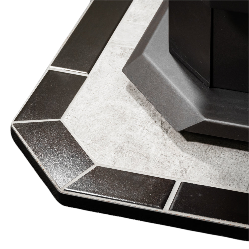 Dominus Heat Flat Wall Hearth Pad - Winter Shadow