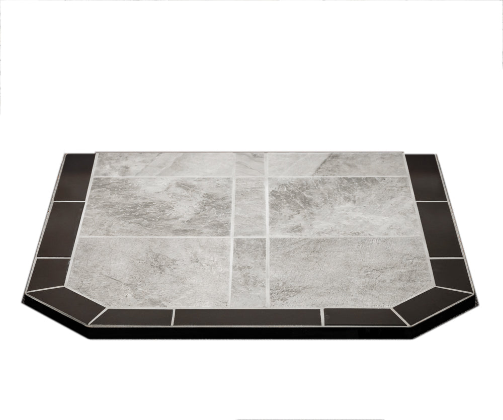 Dominus Heat Flatwall Hearth Pad - Winter Shadow